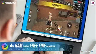 MEmu Emulator 4gb RAM Laptop Free Fire Gameplay, Best Emulator For Low End PC