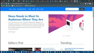 Php live project for Blog Website With Source Code