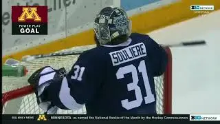 Highlights: Gopher Men’s Hockey Advances to B1G Championship with 3-2 Win vs Penn State