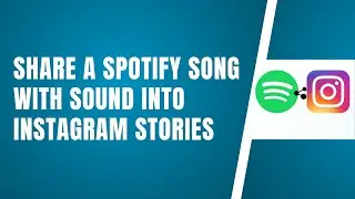 How To Share A Spotify Song With Sound Into Instagram Stories 2024 (Works)