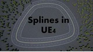 Spline meshes in ue4