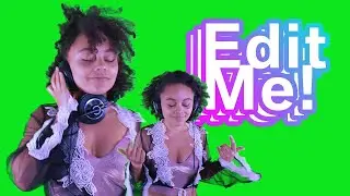 imaginary set dj [ chroma green screen version ] | edit me!