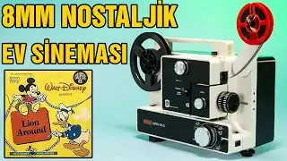 Nostalgia Home Cinema 8mm Projection - Home theater from 50 years ago