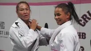 Learn the Tomoe Nage Judo Circular throw with Cris Cyborg and Dione Barbosa UFC LFA Bellator MMA PFL