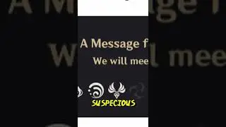 This is GENSHIN BIGGEST *SECRET* 😨  // Genshin impact's hidden message!