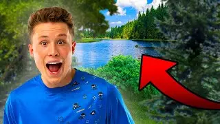 I found a jungle water park!!