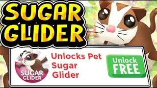 "HOW TO GET SUGAR GLIDER PET FOR FREE IN ADOPT ME!" Easter Update 2022 (Roblox)