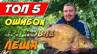 ТРОФЕЙНЫЙ ЛЕЩ НА ФИДЕР. Ошибки которые фидеристы повторяют снова и снова.