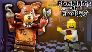 LEGO Мультфильм Five Nights at Freddys / LEGO Stop Motion, Animation FNaF