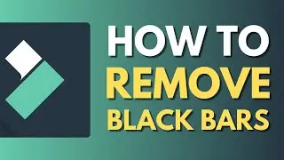 How To Remove Black Bars in Filmora | Remove Letterboxing | Wondershare Filmora Tutorial