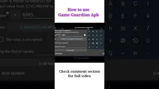 How to use Game Guardian apk 