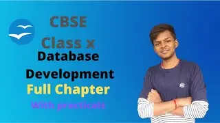 Database Development Information Technology | Cbse Class 10 | Rajnath Prasad