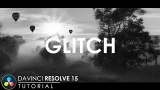 Glitch Text Animation in DaVinci Resolve 15 | DaVinci Resolve 15 Tutorial