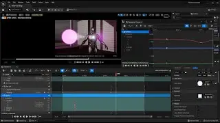 UNREAL 5 Videocourse - 21 - Render and Animation, CineCamera, Animated Objects, Niagara Particles