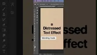 Here’s how to create distressed text in Photoshop!