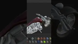 How to Texture a Bike ( Harley - Davidson ) in Substance Painter 2 