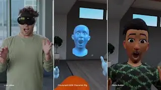 Quest Pro Facial Expression Tracking Demo