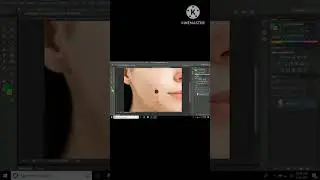 remove pimples in Photoshop 