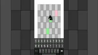 Chessboard count by KNIGHT ||| DABA KHELA ||| #chess #shorts #new #coding CHESS GAME