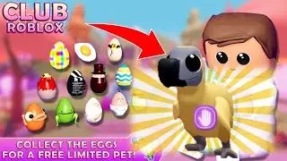 🥚EASTER EGG HUNT 2021 | How To Get ALL *12* Eggs In Club Roblox!