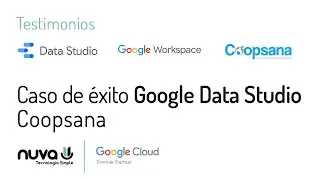 Caso de éxito Google Data Studio Testimonio Coopsana con Nuva