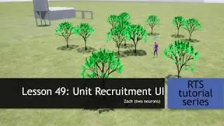 7.49 Unit Recruitment UI [UE4 - RTS Tutorial]