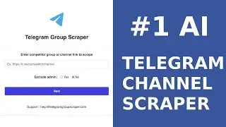 Scrape Telegram Members and Add to Your Channel or Group
