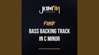 Funk Bass Backing Track in C Minor