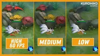 Low vs Medium vs High vs High (60FPS) - Arena of Valor (AOV)