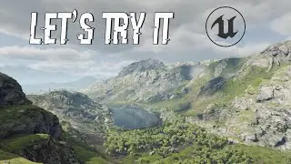 OPENING THE OPEN WORLD ASSET UNREAL ENGINE #ue5 #ue4