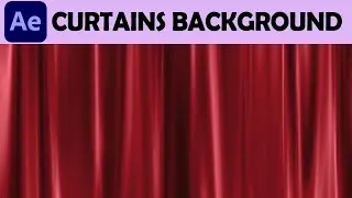 Generate Curtains Background in Adobe After Effects