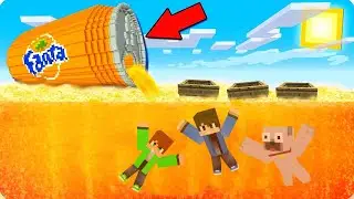 ÓRIÁS FANTA TSUNAMI A MINECRAFTBAN!