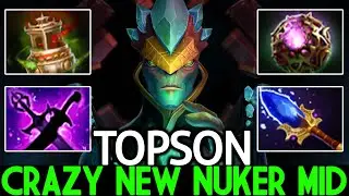 TOPSON [Oracle] Crazy New Nuker Mid Insane Shocking Damage Dota 2