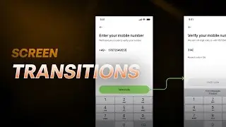 PROTOTYPE a Complex Screen Transition Interaction using FIGMA VARIABLES | Advanced Prototyping
