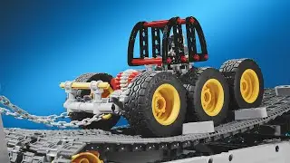 Survive the Treadmill - Eight Lego Technic Vehicles 