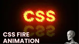 How To Make Fire Animation in CSS| Modern CSS | Fire Animation Using CSS Only | CSS Tutorial