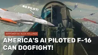 The US just revealed its AI piloted F-16 can dogfight!
