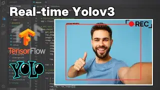 Real-time Yolov3 Object Detection for Webcam and Video (using Tensorflow)