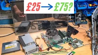 £25 Packard Bell oneTwo.. Parted Out! Making Money Selling Computer Parts.