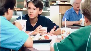 Little Big League (1994) - Billy & His Friends at McDonalds Scene !!!