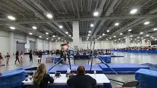 Giselle Leyvas Bars Region 1 Championships 2022 Wildfire Gymnast Level 7