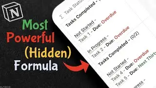 The most powerful Notion 2.0 Formula (Tutorial)