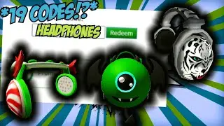 *19 Codes* ALL Roblox Promo Codes 2021! July