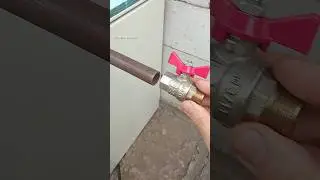 DIY plumbing basics. How to securely connect a faucet to a metal pipe without threads 