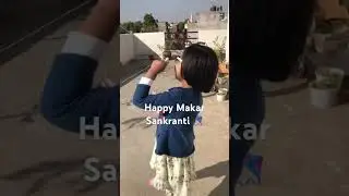 Enjoining kite festival with my daughter 🪁 Happy Makar Sankranti to everyone 