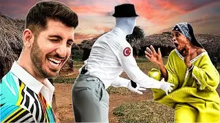 If a Turk Plays a Camera Prank in Africa!  |  Lifeless Mannequin Joke
