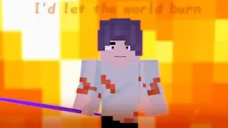 [I'd let the world burn] Pyr×Bay Minecraft animations fan #YeosM