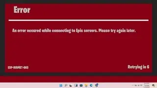 Fortnite Error Code ESP - Buimet-003 | How To Fix Fortnite Error Code ESP-Buimet-003 Xbox