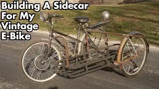 Building an E-Bike / Bicycle Cargo Sidecar 01: Prototyping the frame (edited like my 2013 videos)