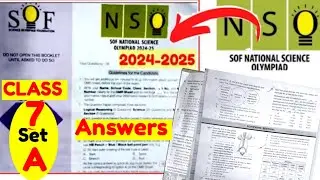SOF National science Olympiad